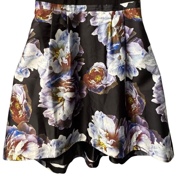 NEW City Chic Moonlight High/Low Cutaway Shoulder Racerback Dress Women 18 Black - Picture 5 of 14